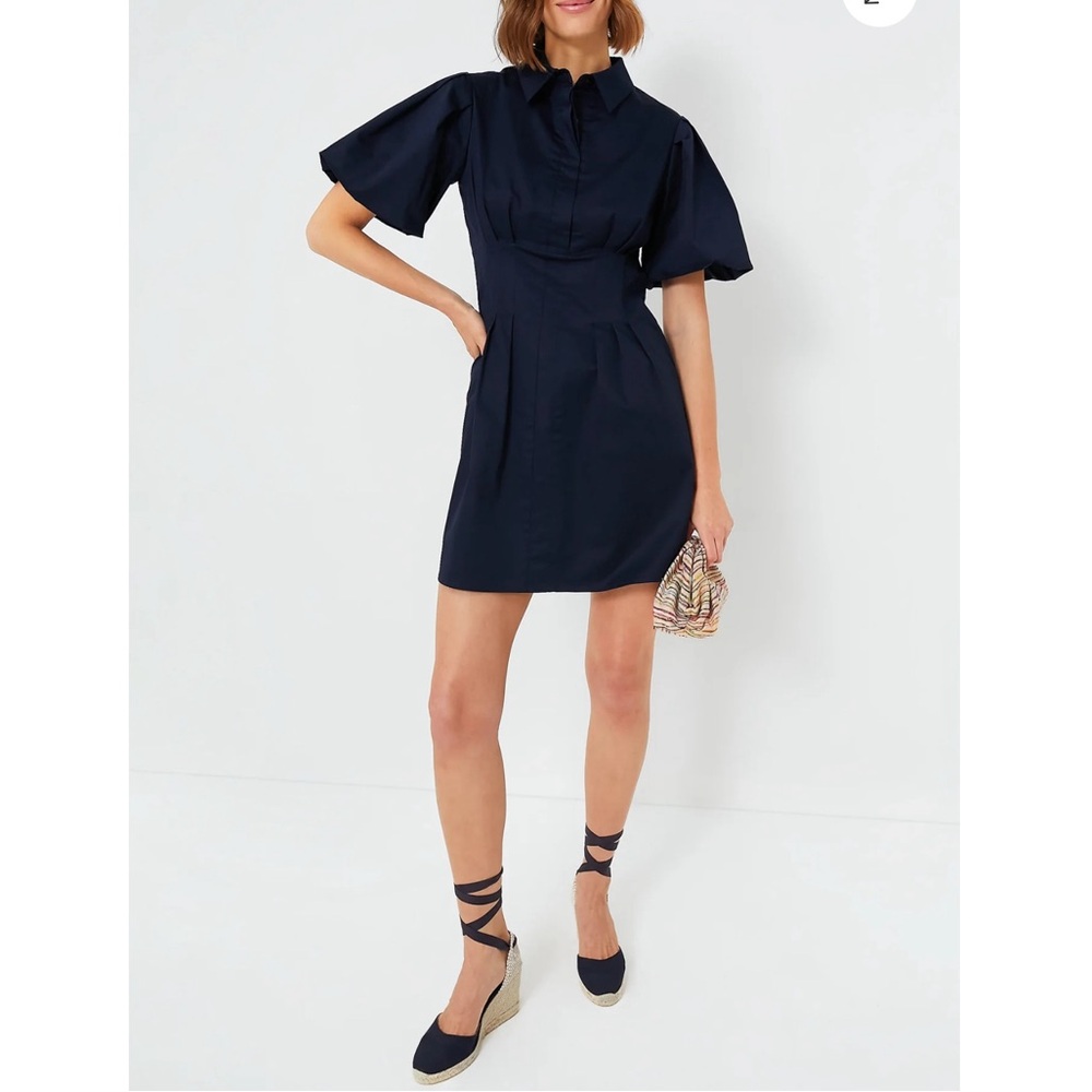 TUCKERNUCK Navy Mini Delaney Dress NEW